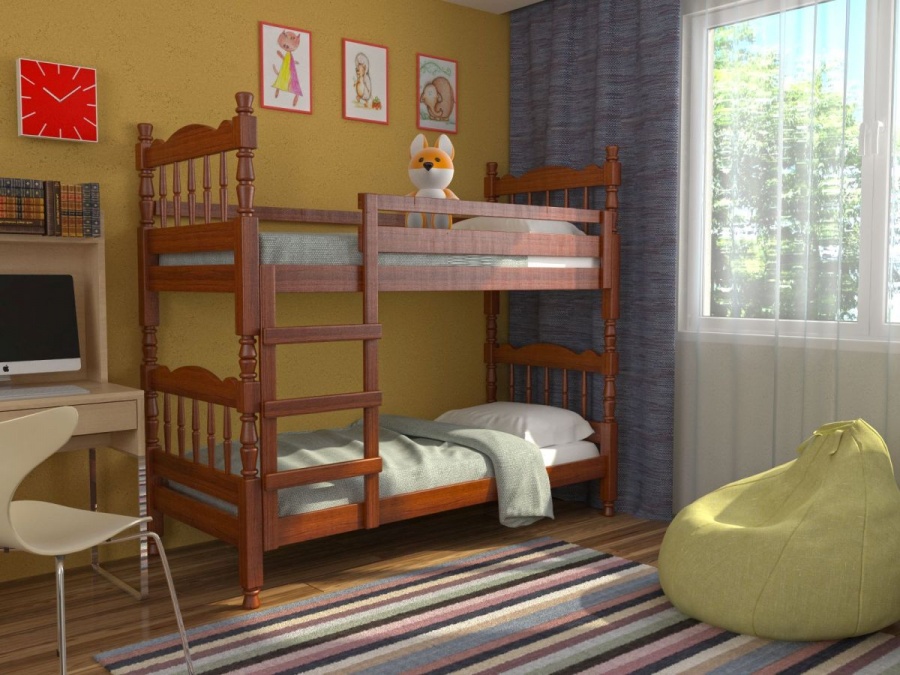 Двухэтажная кровать для детей в Калининграде