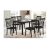 Кухонный стол и 4 стула Designico